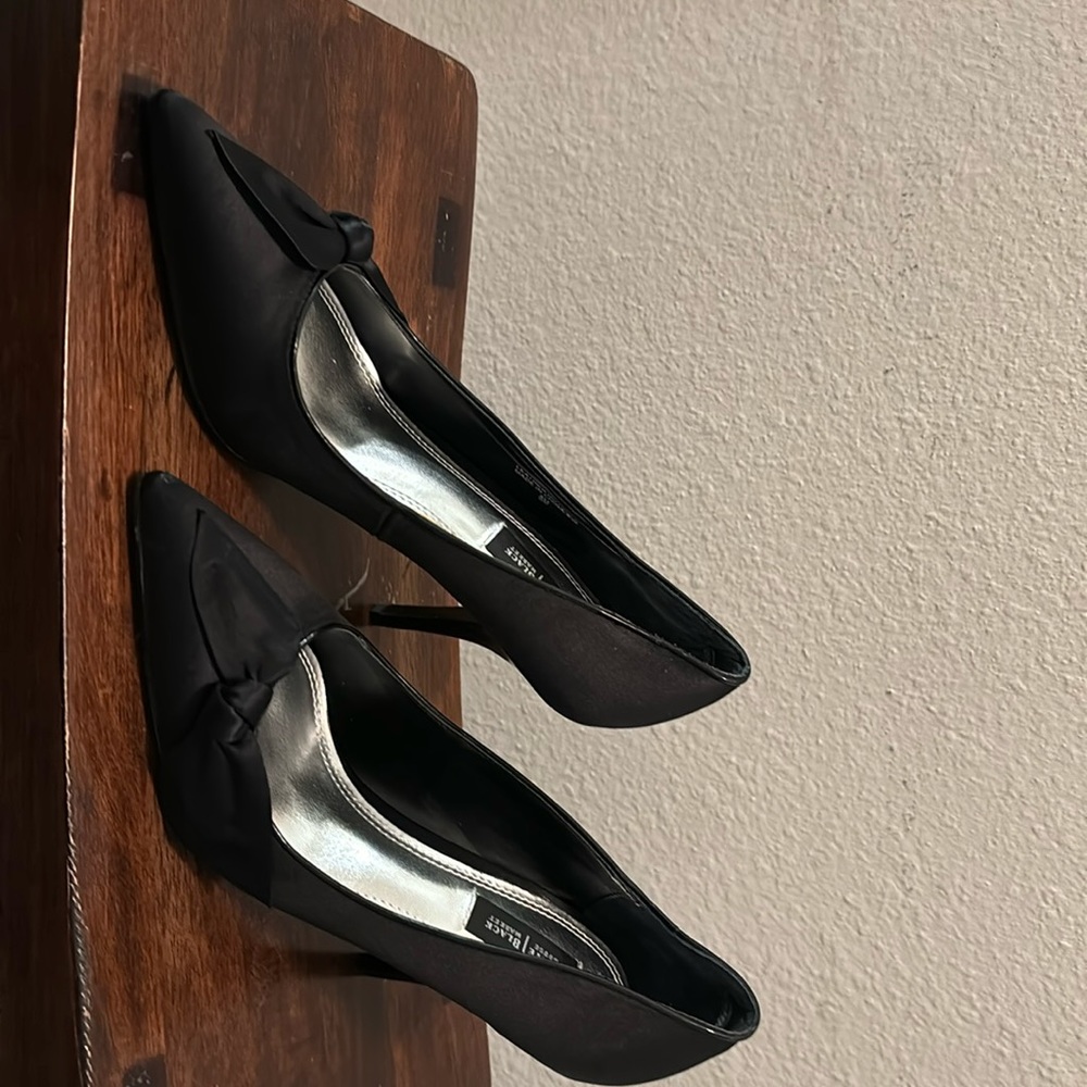 White House black market Satin Dress Shoes